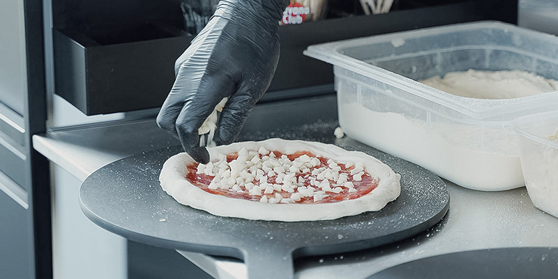 Pizza Zubereitung