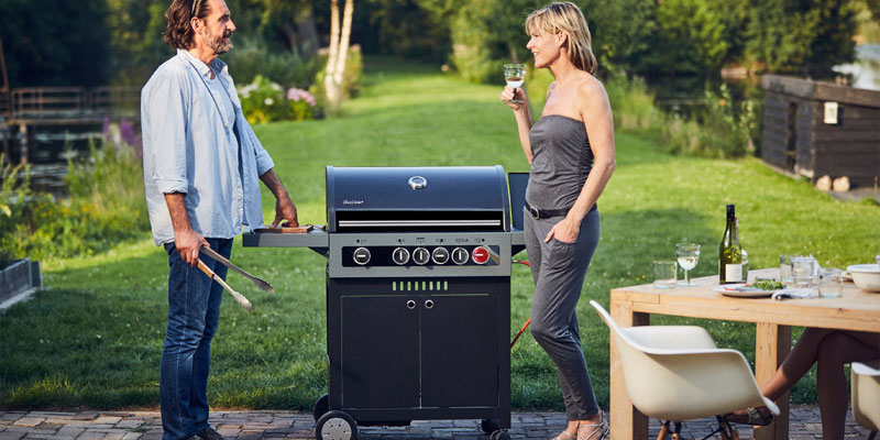 Enders Boston Black 4 IK Turbo Gasgrill