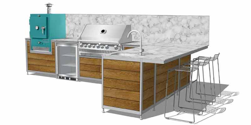  Cheeky Charlie als Herzstück Eurer individuellen Outdoor-Küche