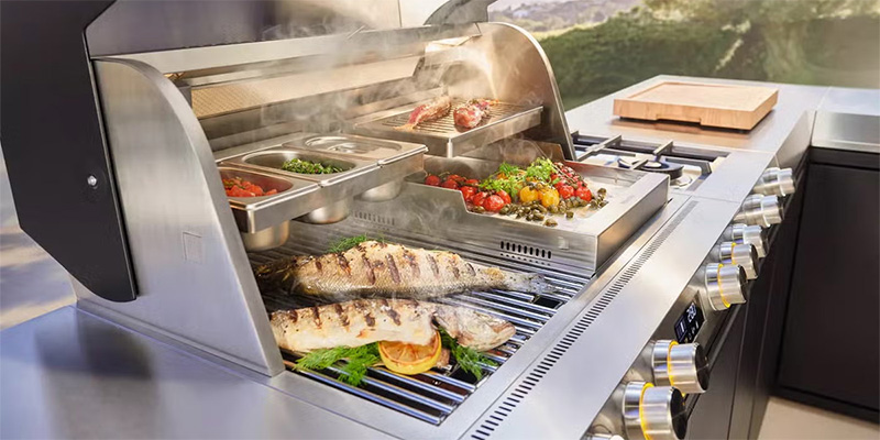 Miele Fire Pro 4 Brenner Gasgrill